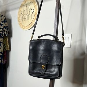 Vintage Coach Station Messenger Crossbody Purse